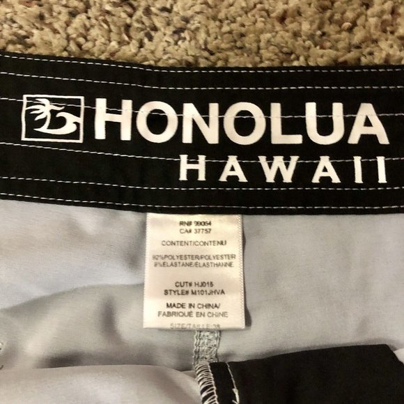 Honolua Surf Co Board Shorts Mens 38 Used Tropical - Picture 8 of 16